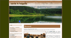 Desktop Screenshot of cacciainbulgaria.com
